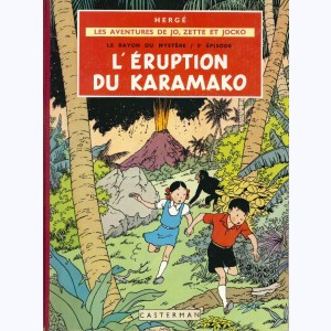 Les aventures de Jo, Zette et Jocko : Tome 4, L'éruption du Karamako : B32