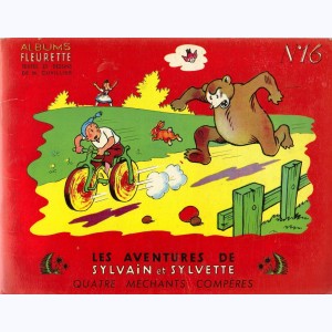 Sylvain et Sylvette (Albums Fleurette) : Tome 16, Quatre méchants compères