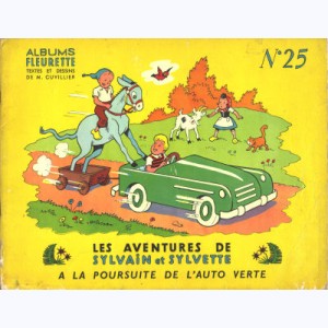 Sylvain et Sylvette (Albums Fleurette) : Tome 25, A la poursuite de l'auto verte