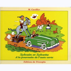 Sylvain et Sylvette (Albums Fleurette) : Tome 25, A la poursuite de l'auto verte : 