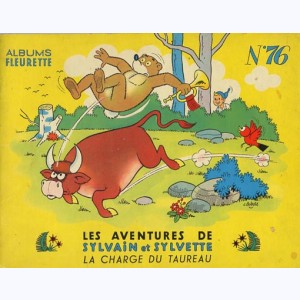 Sylvain et Sylvette (Albums Fleurette) : Tome 76, La charge du taureau
