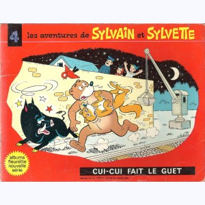 Sylvain et Sylvette (Fleurette nouvelle série) : Tome 4, Cui-Cui fait le guet