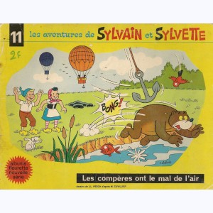 Sylvain et Sylvette (Fleurette nouvelle série) : Tome 11, Les Compères ont le mal de l'air