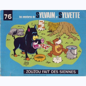 Sylvain et Sylvette (Fleurette nouvelle série) : Tome 76, Zouzou fait des siennes