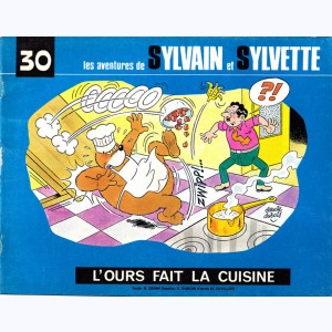 Sylvain et Sylvette (Collection Fleurette 2ème Série) : Tome 30, L'ours fait la cuisine