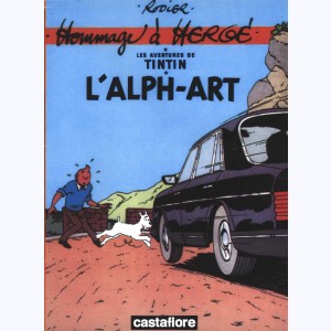 Tintin (Pastiche, Parodies, Pirates), Tintin et l'Alph-Art : 