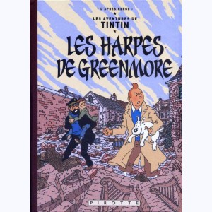 Tintin (Pastiche, Parodies, Pirates), Les harpes de Greenmore : 