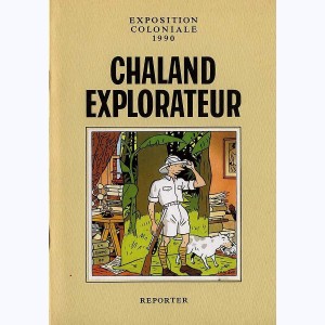 Chaland explorateur, Exposition coloniale 1990