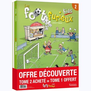 Foot Furieux Kids : Tome (1 & 2), Pack