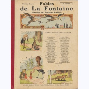 Les Fables de La Fontaine (Rabier) : Tome 1 : 