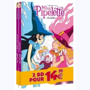 Miss Pipelette : Tome 1 + 2, Pack Découverte : 
