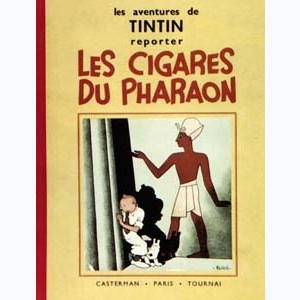 Les aventures de Tintin N&B : Tome 4, Les Cigares du Pharaon