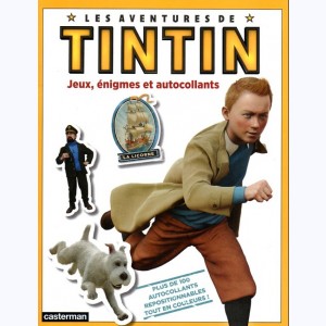 Jouons avec Tintin, Tintin - jeux, énigmes et autocollants