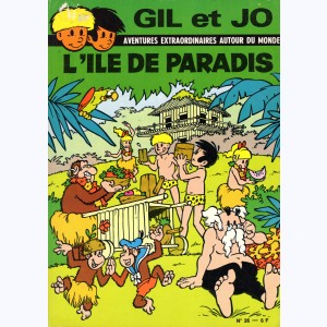 Les aventures de Gil et Jo : Tome 26, L'Île de Paradis