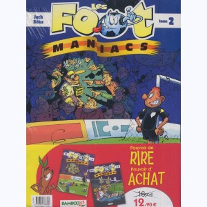 Les Foot-Maniacs : Tome (1 & 2), Pack