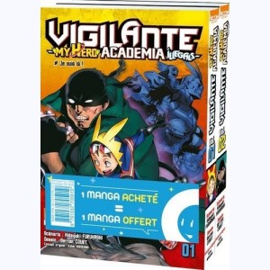 Vigilante - My Hero Academia Illegals : Tome 1 + 2, Pack : 