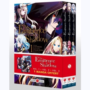 The Eminence in Shadow : Tome (1 à 3), Coffret